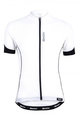SANTINI Cyklistický dres s krátkym rukávom - ORA - čierna/biela
