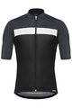 SANTINI Cyklistický dres s krátkym rukávom - STILE - šedá/čierna