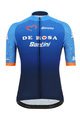 SANTINI Cyklistický dres s krátkym rukávom - DE ROSA 2019 - modrá