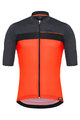 SANTINI Cyklistický dres s krátkym rukávom - STILE  - čierna/oranžová