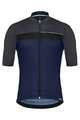 SANTINI Cyklistický dres s krátkym rukávom - STILE  - modrá/čierna
