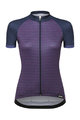 SANTINI Cyklistický dres s krátkym rukávom - RITMO LADY  - modrá
