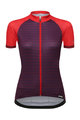 SANTINI Cyklistický dres s krátkym rukávom - RITMO LADY - červená