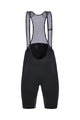 SANTINI Cyklistické nohavice krátke s trakmi - MAGO 2.0  - čierna