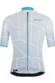 SANTINI Cyklistický dres s krátkym rukávom - TONO PURO - biela/svetlo modrá