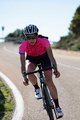 SANTINI Cyklistický dres s krátkym rukávom - GIADA POP LADY - ružová/modrá