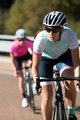 SANTINI Cyklistický dres s krátkym rukávom - GIADA POP LADY - biela/ružová/svetlo modrá