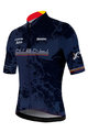 SANTINI Cyklistický dres s krátkym rukávom - NIBALI - modrá