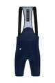 SANTINI Cyklistické nohavice krátke s trakmi - TONO DINAMO - modrá