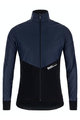 SANTINI Cyklistická vetruodolná bunda - REDUX VIGOR - modrá/čierna