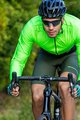 SANTINI Cyklistická vetruodolná bunda - REDUX VIGOR - zelená/čierna