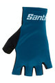 SANTINI Cyklistické rukavice krátkoprsté - ISTINTO - modrá