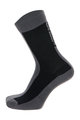 SANTINI Cyklistické ponožky klasické - CUBO - čierna