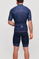 SANTINI Cyklistický dres s krátkym rukávom - KARMA KITE - modrá