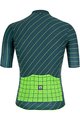 SANTINI Cyklistický dres s krátkym rukávom - SLEEK DINAMO - zelená