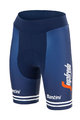 SANTINI Cyklistické nohavice krátke bez trakov - TREK 2021 LADY - modrá