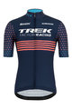 SANTINI Cyklistický dres s krátkym rukávom - TREK TFR CX 2021 - modrá