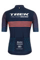 SANTINI Cyklistický dres s krátkym rukávom - TREK TFR CX 2021 - modrá