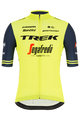 SANTINI Cyklistický dres s krátkym rukávom - TREK SEGAFREDO 2021 - modrá/žltá