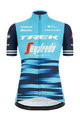 SANTINI Cyklistický dres s krátkym rukávom - TREK 2021 LADY - biela/modrá