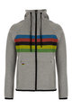 SANTINI mikina - UCI RAINBOW - šedá