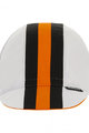 SANTINI Cyklistická čiapka - BENGAL - čierna/biela/oranžová