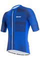 SANTINI Cyklistický dres s krátkym rukávom - KARMA KINETIC - modrá