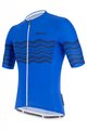 SANTINI Cyklistický dres s krátkym rukávom - TONO PROFILO - modrá