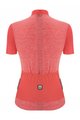 SANTINI Cyklistický krátky dres a krátke nohavice - COLORE PURO LADY - ružová/čierna
