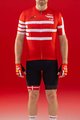 SANTINI Cyklistický dres s krátkym rukávom - TOUR DE FRANCE 2022 - biela/červená/žltá