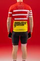 SANTINI Cyklistický dres s krátkym rukávom - TOUR DE FRANCE 2022 - biela/červená/žltá