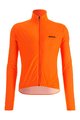 SANTINI Cyklistická vetruodolná bunda - NEBULA WINDPROOF - oranžová