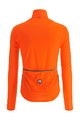 SANTINI Cyklistická vetruodolná bunda - NEBULA WINDPROOF - oranžová