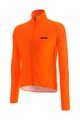 SANTINI Cyklistická vetruodolná bunda - NEBULA WINDPROOF - oranžová