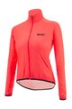 SANTINI Cyklistická vetruodolná bunda - NEBULA WINDPROOF W - ružová