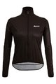 SANTINI Cyklistická vetruodolná bunda - NEBULA WINDPROOF W - čierna