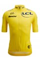 SANTINI Cyklistický dres s krátkym rukávom - TOUR DE FRANCE 2024 - žltá