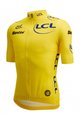 SANTINI Cyklistický dres s krátkym rukávom - TOUR DE FRANCE 2024 - žltá