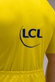 SANTINI Cyklistický dres s krátkym rukávom - TOUR DE FRANCE 2024 - žltá