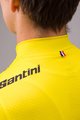 SANTINI Cyklistický dres s krátkym rukávom - TOUR DE FRANCE 2024 - žltá