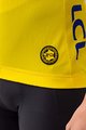 SANTINI Cyklistický dres s krátkym rukávom - TOUR DE FRANCE 2024 - žltá