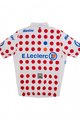SANTINI Cyklistický dres s krátkym rukávom - TOUR DE FRANCE - biela/červená