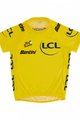 SANTINI Cyklistický dres s krátkym rukávom - TOUR DE FRANCE 2024 - žltá