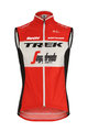 SANTINI Cyklistická vesta - TREK 2019 LIGHT WIND - čierna/biela/červená