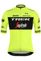 SANTINI Cyklistický dres s krátkym rukávom - TREK 2019 BLEND - žltá/čierna
