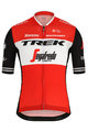 SANTINI Cyklistický dres s krátkym rukávom - TREK 2019 SLEEK99 - biela/čierna/červená