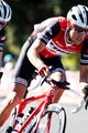 SANTINI Cyklistické nohavice krátke s trakmi - TREK SEGAFREDO 2020 - modrá