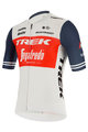 SANTINI Cyklistický dres s krátkym rukávom - TREK SEGAFREDO 2020 - biela/modrá/červená
