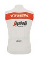 SANTINI Cyklistická vesta - TREK SEGAFREDO 2022 - biela/červená