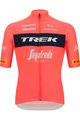 SANTINI Cyklistický dres s krátkym rukávom - TREK SEGAFREDO 2022 FAN LINE - ružová